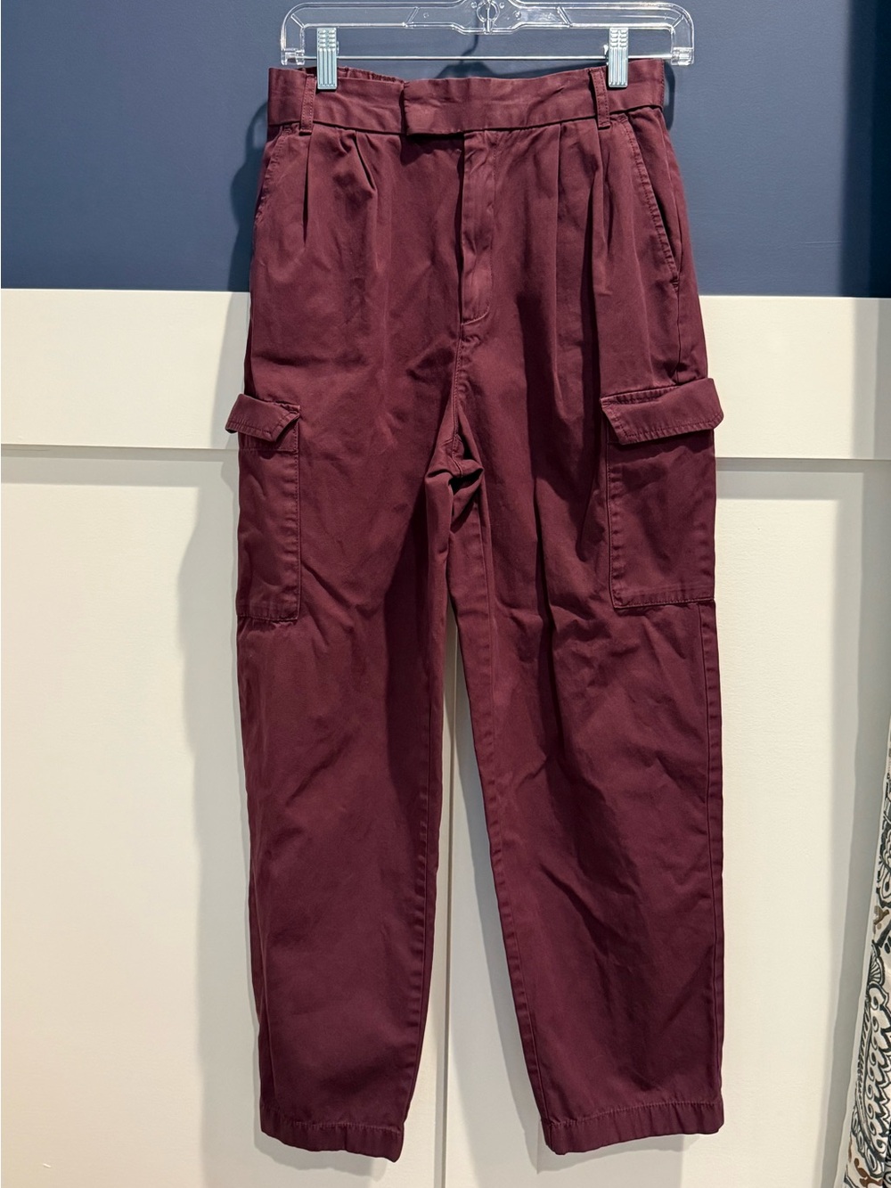 GAP Women's Purple Cargo Pants Size 2